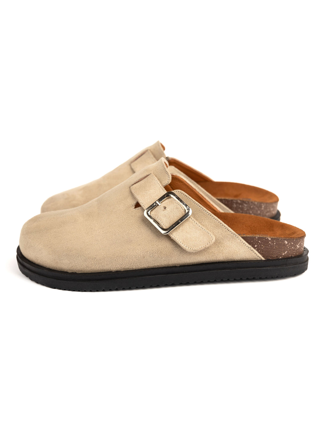 Beige Classic Clogs