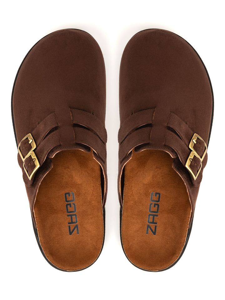 Brown High Clogs